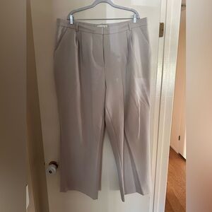 Abercrombie & Fitch Cream Sloane Pant